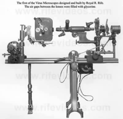 Rife's Number One Virus Micorscope